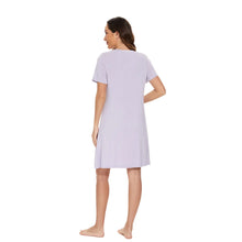 Load image into Gallery viewer, Bamboo Short Sleeve Nightdress