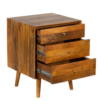 Load image into Gallery viewer, Mid Century Mango Wood Bedframe