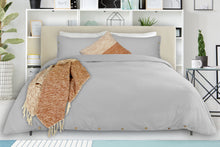 Load image into Gallery viewer, Linen and Cotton Duvet Cover Set