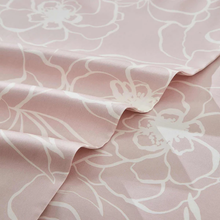 Load image into Gallery viewer, Pink floral fabric drape close-up