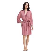 Load image into Gallery viewer, Luxury Bamboo Robe