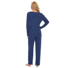 Load image into Gallery viewer, Bamboo Long Sleeve PJ Set
