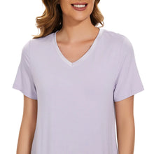 Load image into Gallery viewer, Bamboo Short Sleeve Nightdress
