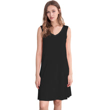 Load image into Gallery viewer, Bamboo Sleeveless Nightdress
