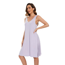 Load image into Gallery viewer, Bamboo Sleeveless Nightdress
