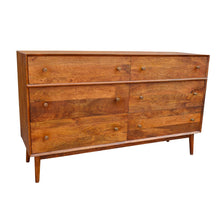 Load image into Gallery viewer, Mid Century Mango Wood Bedframe
