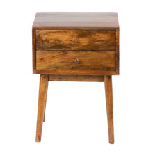 Load image into Gallery viewer, Mid Century Mango Wood Bedframe
