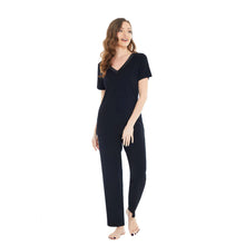 Load image into Gallery viewer, Bamboo Short Sleeve PJ Set
