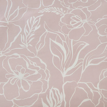 Load image into Gallery viewer, Pink floral print fabric close-up
