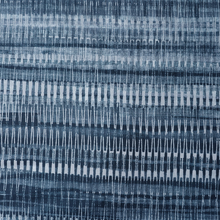Load image into Gallery viewer, Detailed view of blue and white stripe fabric pattern
