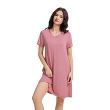 Load image into Gallery viewer, Bamboo Short Sleeve Nightdress
